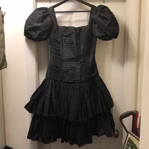 Vintage 80’s Neiman Marcus satin dress